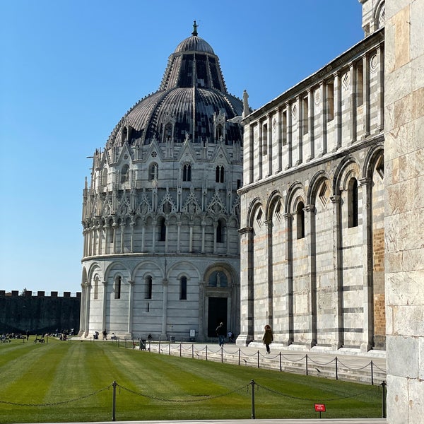 Photo taken at Piazza del Duomo (Piazza dei Miracoli) by Preetam A. on 3/23/2022