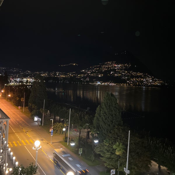 Photo taken at Hotel Splendide Royal Lugano by AHMED A. on 9/21/2022