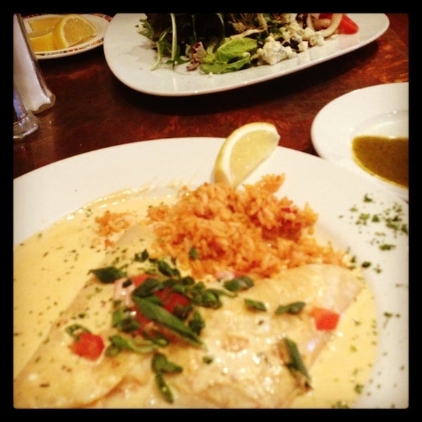 You can't go wrong with the shrimp enchiladas!