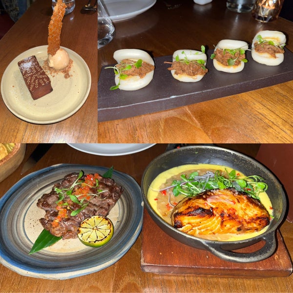 "Guacamole" was good for starting. "Wagyu Bun" was incredible!. "Sea Bass Cazuela" was perfect. Finally, "Jap Wagyu" was delicious. Enjoy your moments in one of the best restaurants In London.