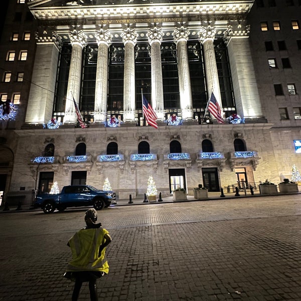 Photo taken at New York Stock Exchange by Nasser B. on 11/26/2023