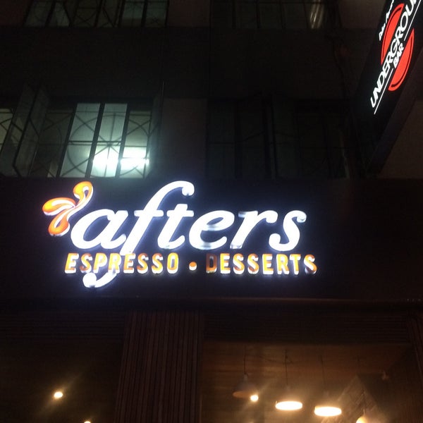 Photo taken at Afters Espresso &amp; Desserts by Claire C. on 2/6/2016