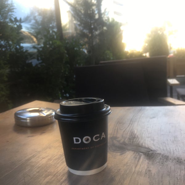 Photo taken at DOCA - Department of Coffee &amp; Art by Erdem on 12/19/2019