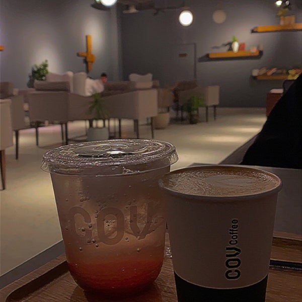 Photo taken at COV COFFEE by REEM ☀. on 4/7/2022