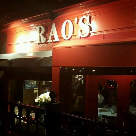 Rao's Italian Restaurant in East Harlem