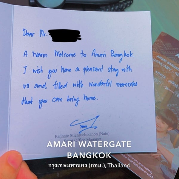 รูปภาพถ่ายที่ Amari Watergate Bangkok โดย H☮️🕊️ เมื่อ 3/3/2024