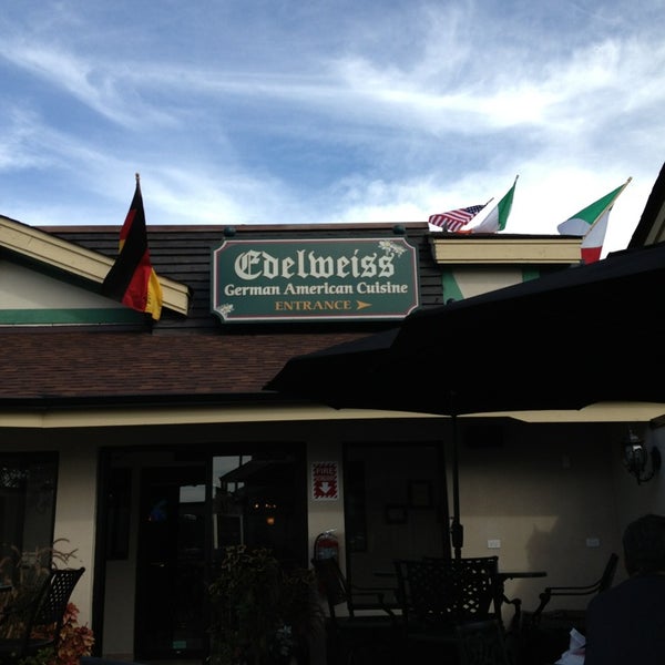 Photo taken at Edelweiss German/American Restaurant by Timothy S. on 9/14/2013