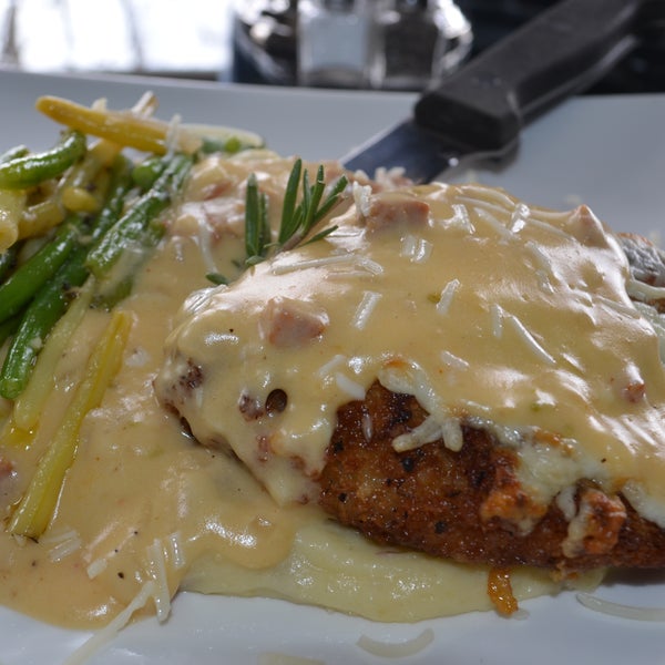 Thirsty Thursday is well on its way with $7 Premium Long Island Martini's..try it with the dinner special..Asiago Encrusted Pork Tenderloin with a Spicy Chorizo Sauce $17..did we titillate?