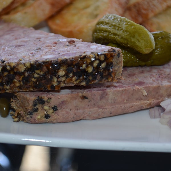 Enjoy this Pate Starter Special for 50% off when you buy TWO Martini's tonight...the Martini of the Day is Absolut, Chambord & Pineapple Juice for $9!