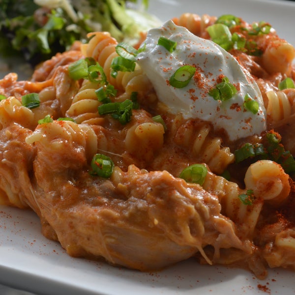 Comfort food time...special today is Chicken Paprikash with Fusilli & a Baby Greens Salad $10...this is just what you need!