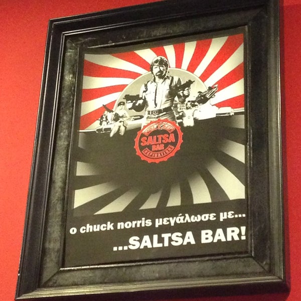 Photo taken at Saltsa Bar by George K. on 2/8/2013