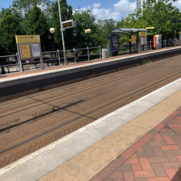 Salford Quays Metrolink Station - Salford, Salford