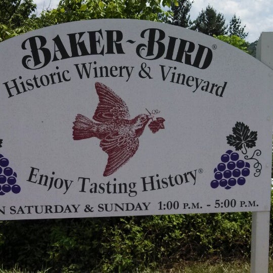 Baker Bird Winery Augusta, KY
