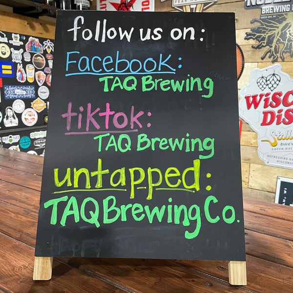Taq Brewing Appleton, WI