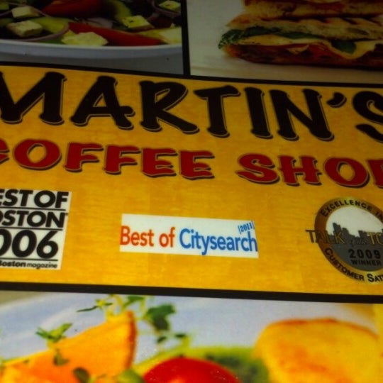 Photo taken at Martin&#39;s Coffee Shop by Doreen N. on 11/29/2012