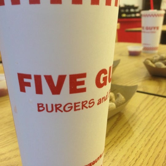 Five Guys (Now Closed) Burger Joint in Middletown