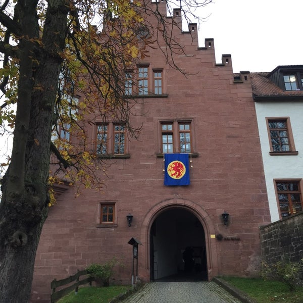 Photo taken at Burg Rieneck by Jens M. on 10/31/2014