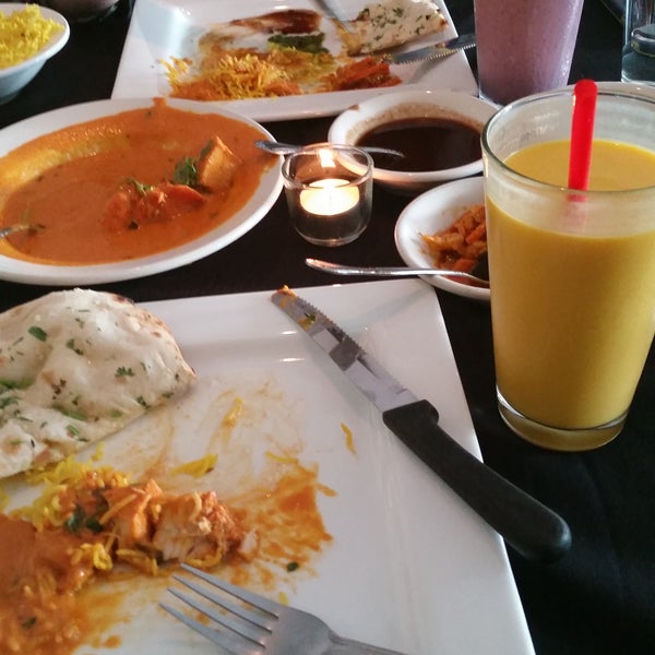 The butter chicken was incredible and the pistachio kulfi is a MUST for dessert!
