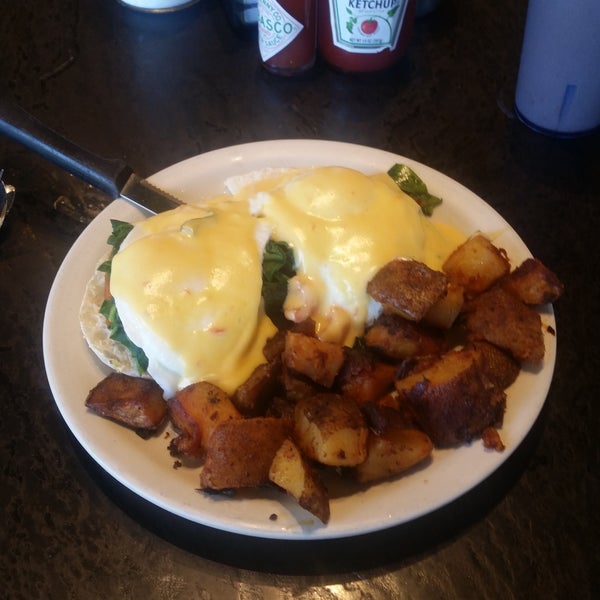 My eggs Benedict were amazing, totally worth the half hour wait on a Sunday.
