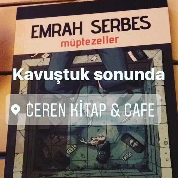 รูปภาพถ่ายที่ Ceren Kitap Cafe โดย Onur A. เมื่อ 1/21/2017