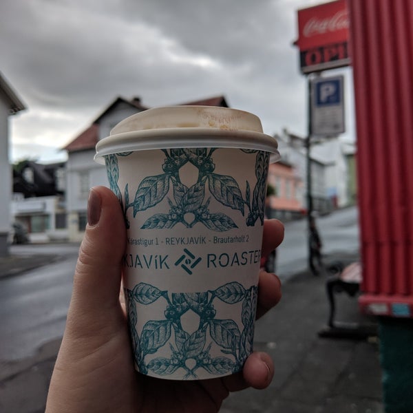 Photo prise au Reykjavík Roasters par Rachel le7/16/2019