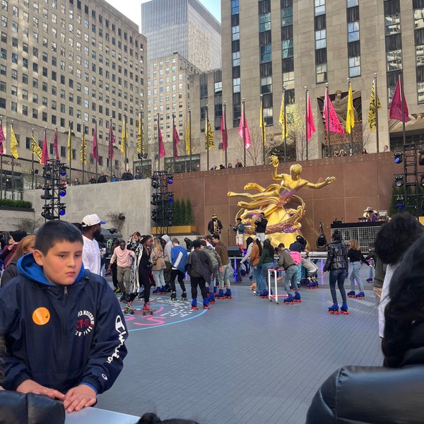 Photo taken at The Rink at Rockefeller Center by Lindsey Q. on 4/17/2022