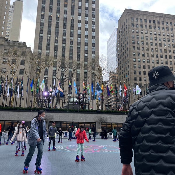 Photo taken at The Rink at Rockefeller Center by Lindsey Q. on 4/19/2022