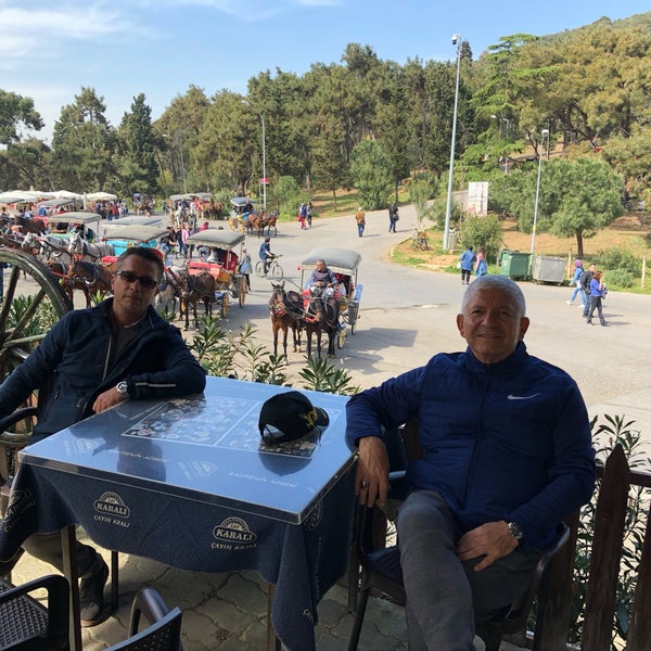 Photo taken at Lunapark Cafe &amp; Restaurant by Eyüp Zafer G. on 4/27/2019