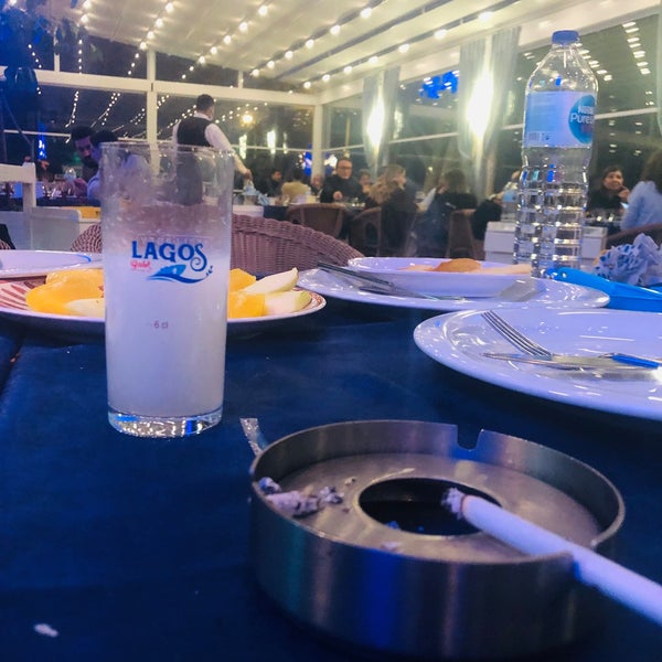 Photo taken at Lagos Balık Restaurant by Serdar K. on 1/14/2022