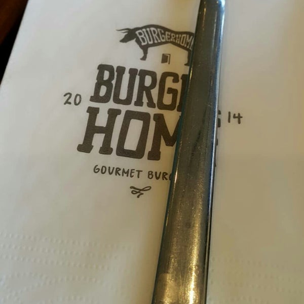 Photo taken at Burger Home by İrem on 3/9/2019