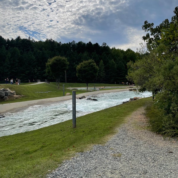 Photo taken at U.S. National Whitewater Center by MZ . on 9/24/2022