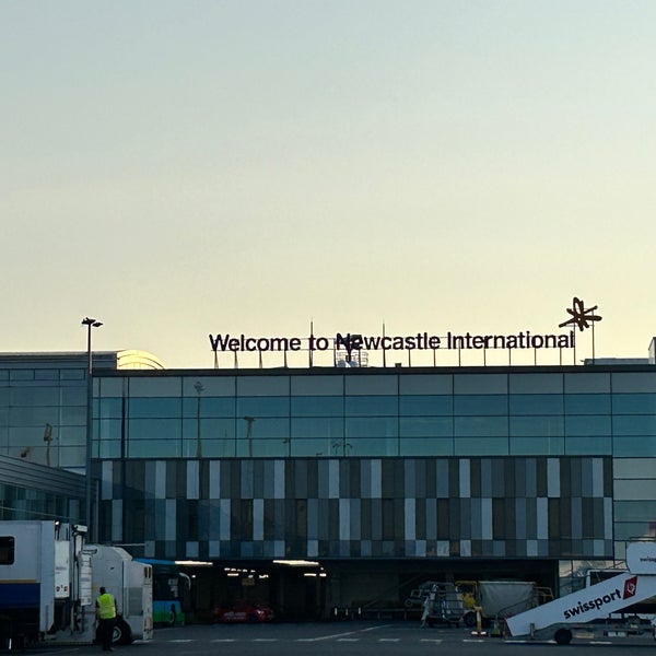 Photo taken at Newcastle International Airport (NCL) by Murat T. on 6/15/2023