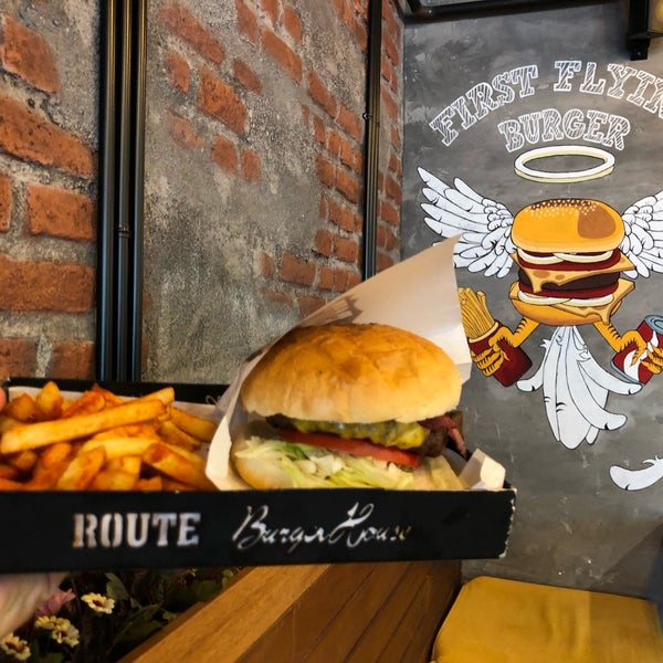 Photo taken at Route Burger House by Emrah C. on 7/15/2019