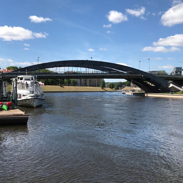 6/3/2017 tarihinde Emrah C.ziyaretçi tarafından Mindaugo tiltas | Mindaugas&#39; bridge'de çekilen fotoğraf