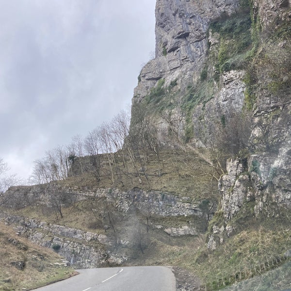 Photo taken at Cheddar Gorge &amp; Caves by Tatiana C. on 3/5/2023