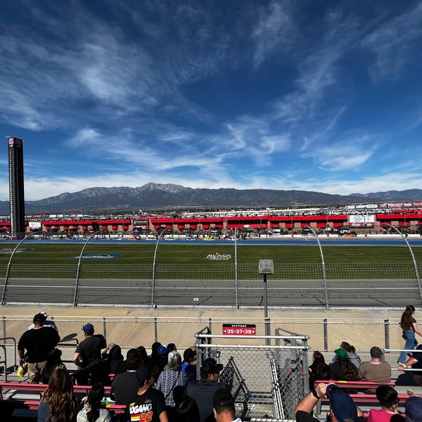 Photo taken at Auto Club Speedway by Rick M. on 2/28/2022