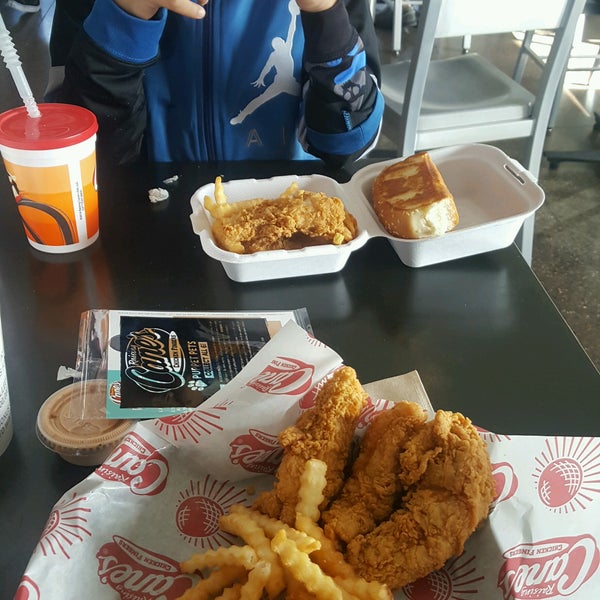Photo taken at Raising Cane&#39;s Chicken Fingers by Chuck I. on 1/21/2017