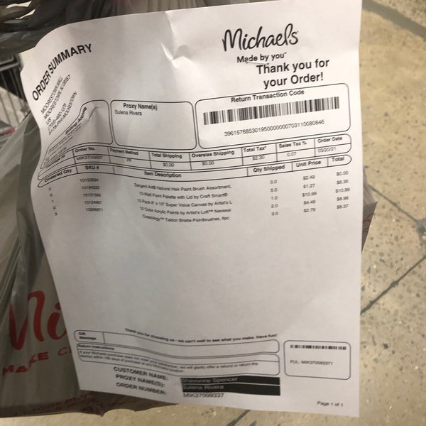 Michaels Moorestown Township, NJ