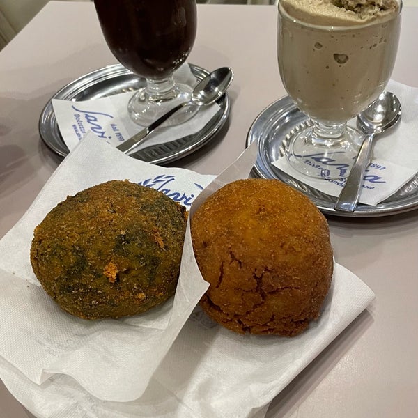 Tried so much here. The locals drink granita (basically icecream shake), we liked it. The best were the pistachio arancini, also Ragù was special. Try the cannoli, there is also an ice Version.