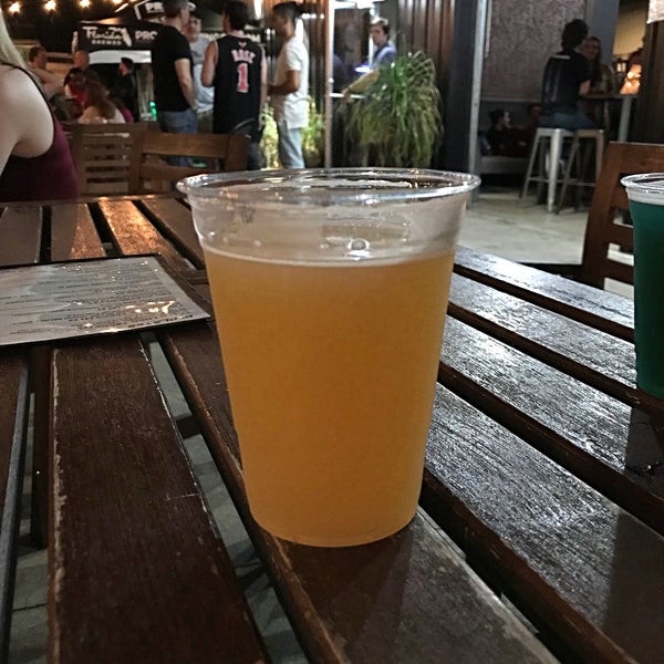 Photo taken at Proof Brewing Company by Mandy B. on 4/14/2018