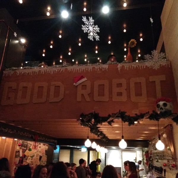 Photo taken at Good Robot Brewing Company by Mani M. on 12/30/2016