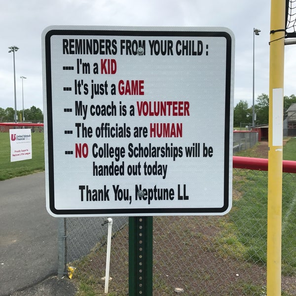 Neptune Little League Field Baseball Field