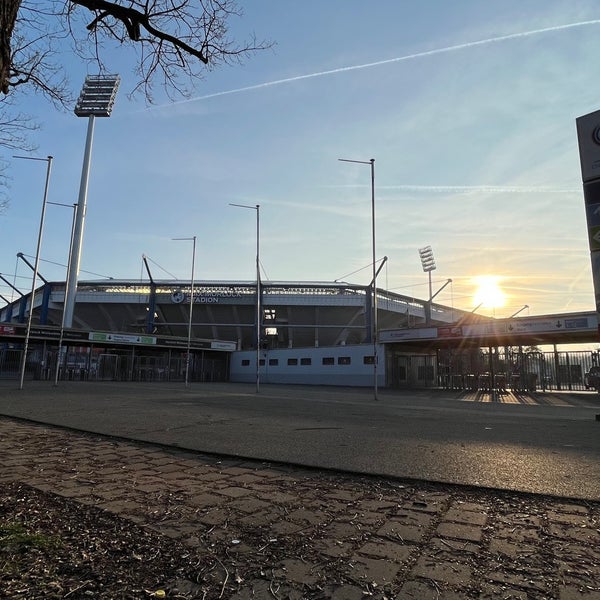 Photo taken at Max-Morlock-Stadion by Markus T. on 2/10/2023