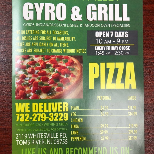 Green Valley Gyro & Grill / Market Toms River, NJ