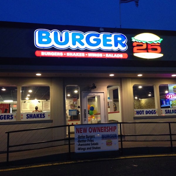 Photo taken at Burger 25 Toms River by J Geoff M. on 4/3/2014