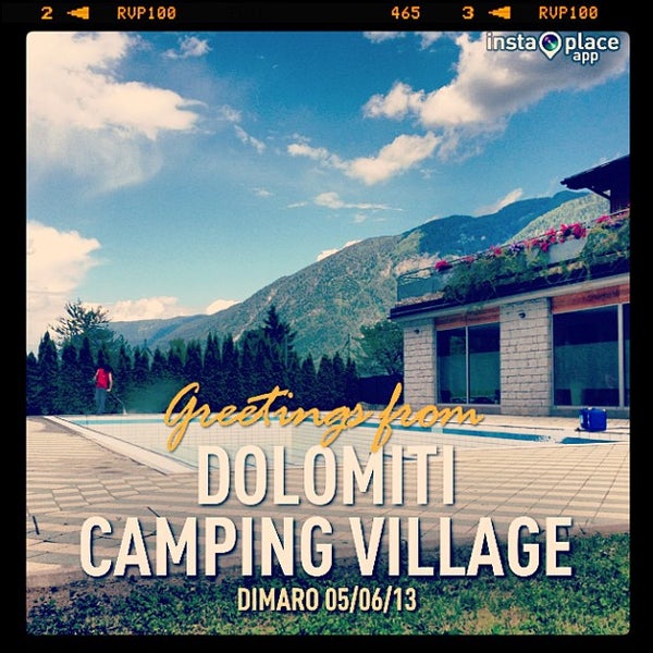 Foto tomada en Dolomiti Camping Village &amp; Wellness Resort  por Dolomiti Camping Village &. el 6/5/2013