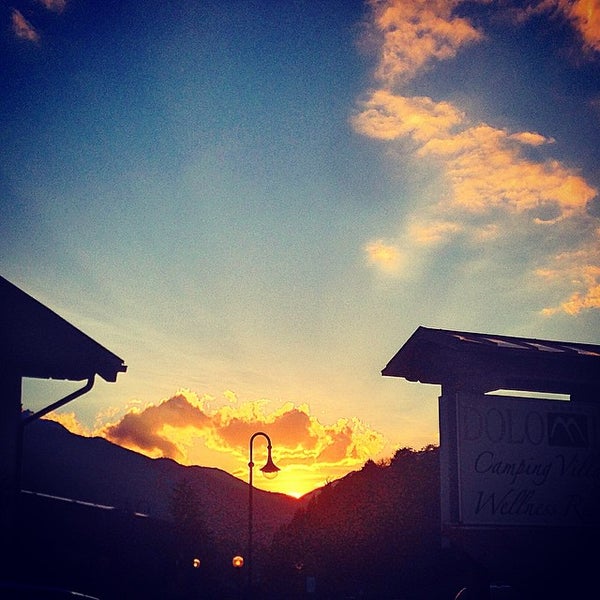 Снимок сделан в Dolomiti Camping Village &amp; Wellness Resort пользователем Dolomiti Camping Village &. 10/29/2014
