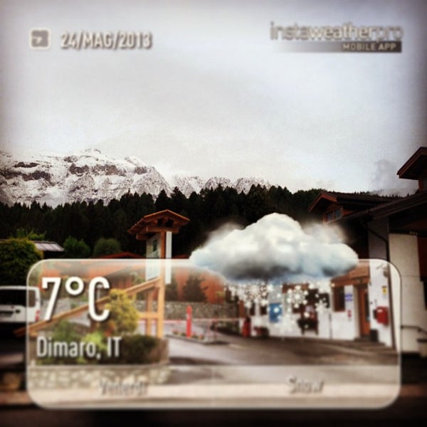 Снимок сделан в Dolomiti Camping Village &amp; Wellness Resort пользователем Dolomiti Camping Village &. 5/24/2013