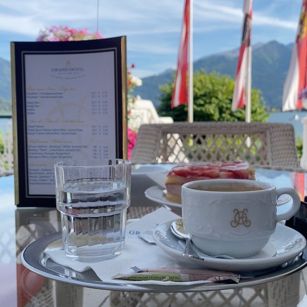 Photo taken at Grand Hotel Zell am See by Abeer on 7/19/2022