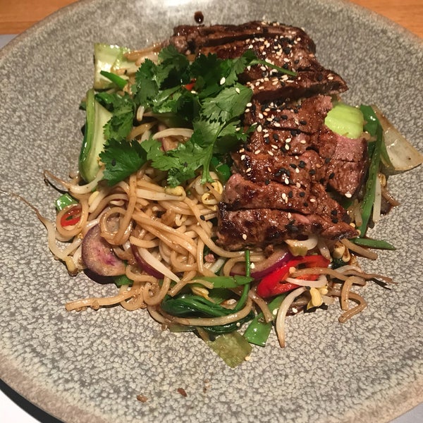 Photo taken at wagamama by Ivan H. on 11/2/2017